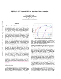 DEYOv3: DETR with YOLO for Real-time Object Detection