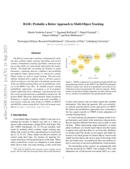 BASE: Probably a Better Approach to Multi-Object Tracking