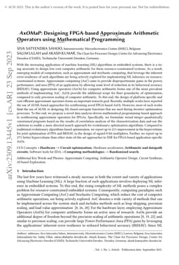 AxOMaP: Designing FPGA-based Approximate Arithmetic Operators using
  Mathematical Programming