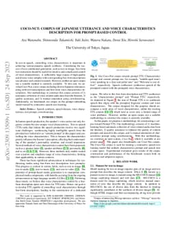 Coco-Nut: Corpus of Japanese Utterance and Voice Characteristics
  Description for Prompt-based Control