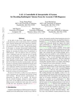 I-AI: A Controllable & Interpretable AI System for Decoding
  Radiologists' Intense Focus for Accurate CXR Diagnoses