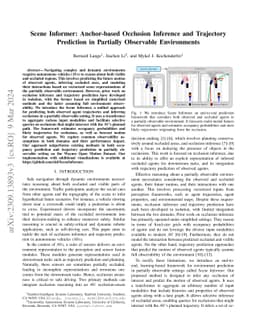 Scene Informer: Anchor-based Occlusion Inference and Trajectory
  Prediction in Partially Observable Environments