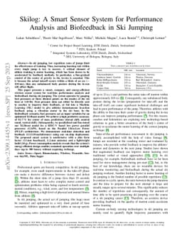 Skilog: A Smart Sensor System for Performance Analysis and Biofeedback
  in Ski Jumping