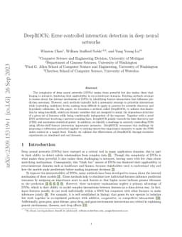 DeepROCK: Error-controlled interaction detection in deep neural networks
