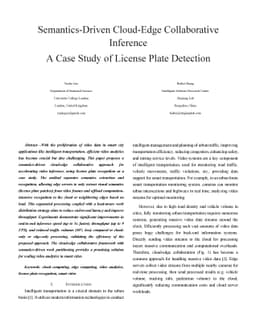 Semantics-Driven Cloud-Edge Collaborative Inference