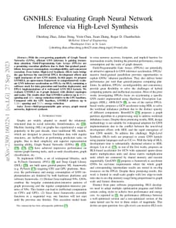 GNNHLS: Evaluating Graph Neural Network Inference via High-Level
  Synthesis