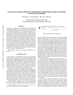 Advancing Acoustic Howling Suppression through Recursive Training of
  Neural Networks