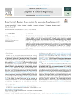 Brand Network Booster: A New System for Improving Brand Connectivity