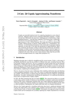 2-Cats: 2D Copula Approximating Transforms