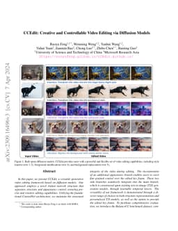 CCEdit: Creative and Controllable Video Editing via Diffusion Models