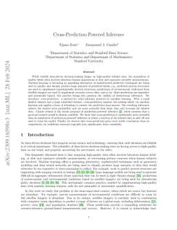 Cross-Prediction-Powered Inference