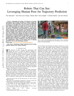 Robots That Can See: Leveraging Human Pose for Trajectory Prediction