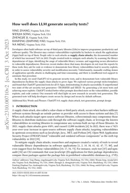 How well does LLM generate security tests?