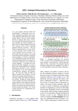 ARN: Analogical Reasoning on Narratives
