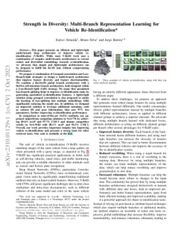 Strength in Diversity: Multi-Branch Representation Learning for Vehicle
  Re-Identification