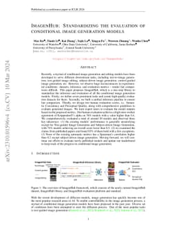 ImagenHub: Standardizing the evaluation of conditional image generation
  models
