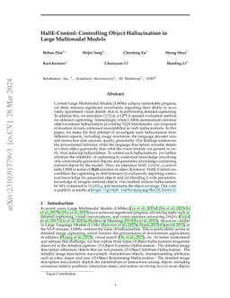 HallE-Control: Controlling Object Hallucination in Large Multimodal
  Models