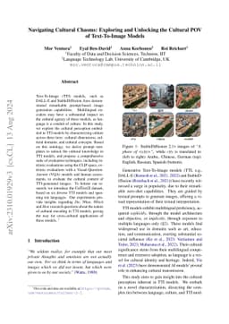 Navigating Cultural Chasms: Exploring and Unlocking the Cultural POV of
  Text-To-Image Models