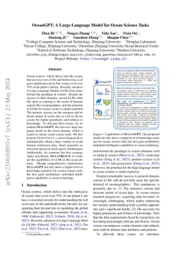 OceanGPT: A Large Language Model for Ocean Science Tasks