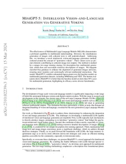 MiniGPT-5: Interleaved Vision-and-Language Generation via Generative
  Vokens