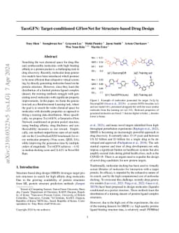 TacoGFN: Target-conditioned GFlowNet for Structure-based Drug Design