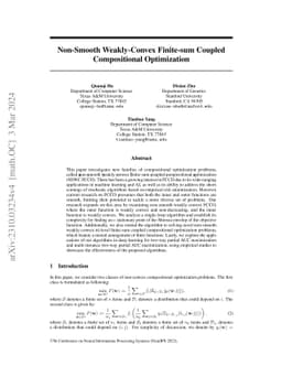 Non-Smooth Weakly-Convex Finite-sum Coupled Compositional Optimization
