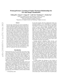 PrototypeFormer: Learning to Explore Prototype Relationships for Few-shot Image Classification
