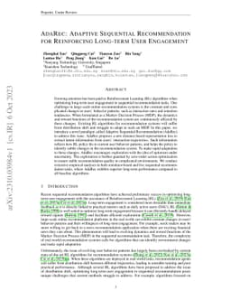 AURO: Reinforcement Learning for Adaptive User Retention Optimization in Recommender Systems