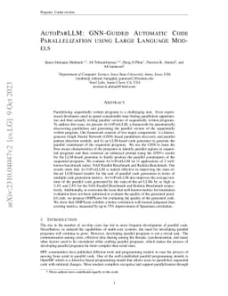 AutoParLLM: GNN-guided Context Generation for Zero-Shot Code Parallelization using LLMs