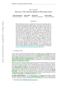 Neur2RO: Neural Two-Stage Robust Optimization