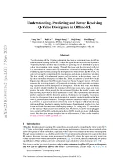 Understanding, Predicting and Better Resolving Q-Value Divergence in
  Offline-RL