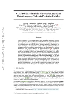 VLATTACK: Multimodal Adversarial Attacks on Vision-Language Tasks via
  Pre-trained Models