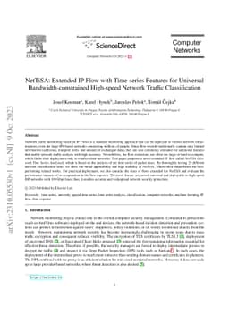 NetTiSA: Extended IP Flow with Time-series Features for Universal
  Bandwidth-constrained High-speed Network Traffic Classification