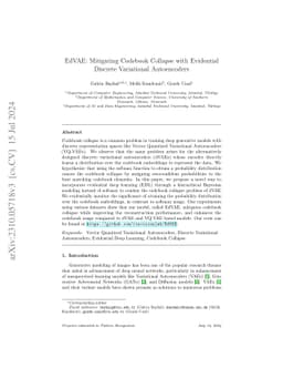 EdVAE: Mitigating Codebook Collapse with Evidential Discrete Variational
  Autoencoders