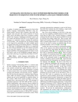 Leveraging Multilingual Self-Supervised Pretrained Models for
  Sequence-to-Sequence End-to-End Spoken Language Understanding