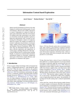Information Content Exploration