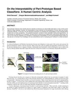 On the Interpretability of Part-Prototype Based Classifiers: A Human
  Centric Analysis