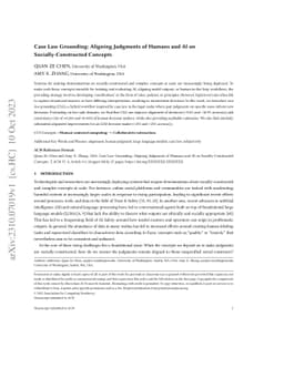 Case Law Grounding: Aligning Judgments of Humans and AI on
  Socially-Constructed Concepts