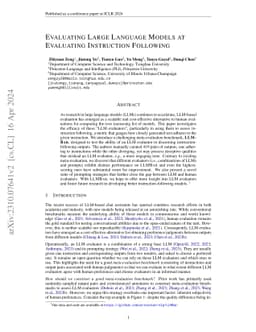 Evaluating Large Language Models at Evaluating Instruction Following