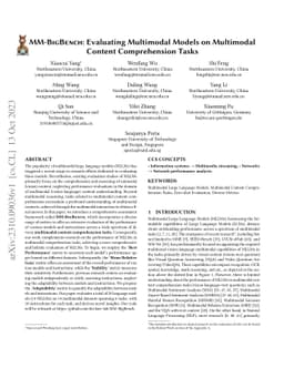 MM-BigBench: Evaluating Multimodal Models on Multimodal Content
  Comprehension Tasks