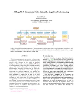 3DYoga90: A Hierarchical Video Dataset for Yoga Pose Understanding