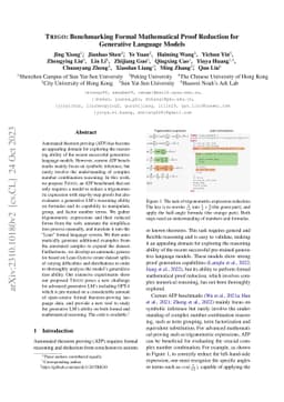 TRIGO: Benchmarking Formal Mathematical Proof Reduction for Generative
  Language Models