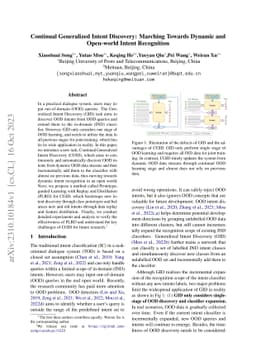 Continual Generalized Intent Discovery: Marching Towards Dynamic and
  Open-world Intent Recognition