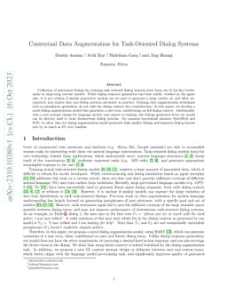 Contextual Data Augmentation for Task-Oriented Dialog Systems