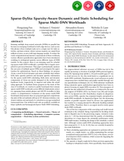 Sparse-DySta: Sparsity-Aware Dynamic and Static Scheduling for Sparse
  Multi-DNN Workloads