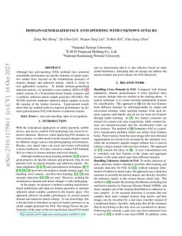 Domain-Generalized Face Anti-Spoofing with Unknown Attacks