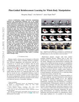 Plan-Guided Reinforcement Learning for Whole-Body Manipulation