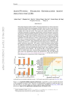 AgentTuning: Enabling Generalized Agent Abilities for LLMs