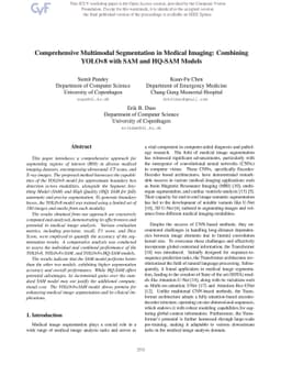 Comprehensive Multimodal Segmentation in Medical Imaging: Combining
  YOLOv8 with SAM and HQ-SAM Models