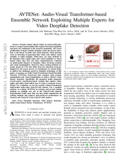 AVTENet: Audio-Visual Transformer-based Ensemble Network Exploiting
  Multiple Experts for Video Deepfake Detection